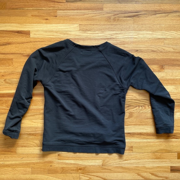 Everlane The Crew Sweatshirt Black - Picture 2 of 6